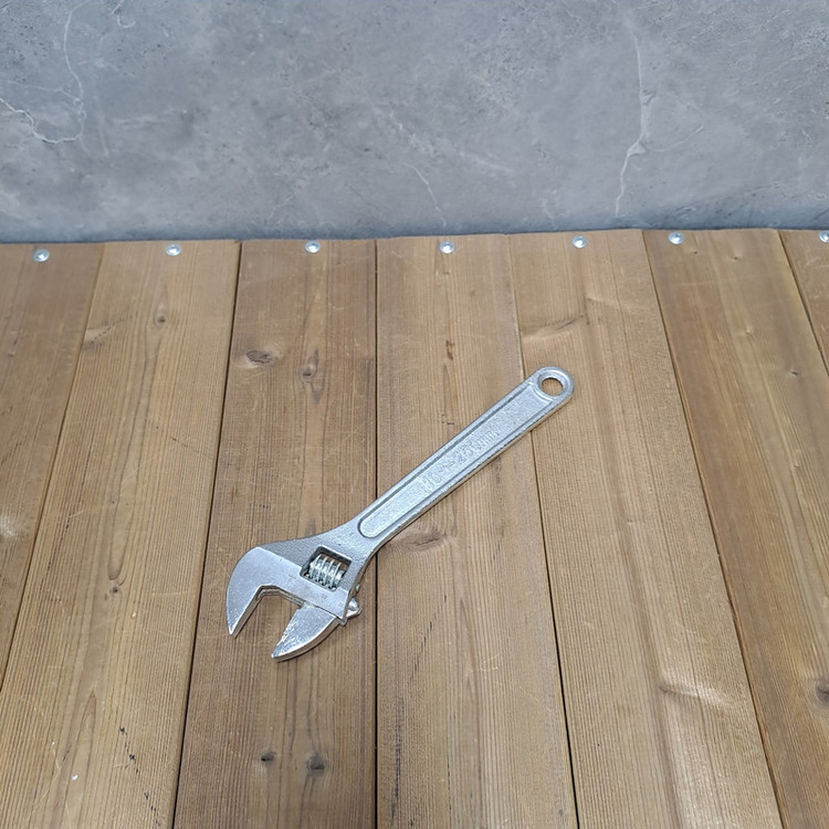 آچار فرانسه فرد مدل FORGED_STEEL سایز 10 میلی متر