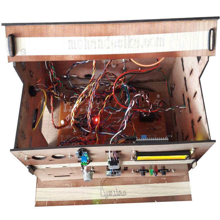 کیت آموزشی مهندسیکا مدل خانه هوشمند کنترل موبایل کد Blutooth-022