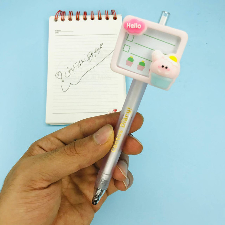 خودکار مدل تخته دار طرح کاکتوس کد HT-02