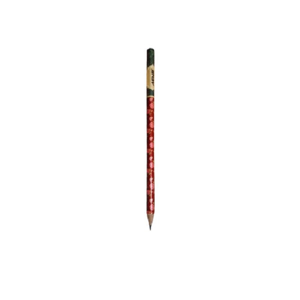 مداد مشکی ماین مدل گلدار pc852 کد 007 بسته 4 عددی