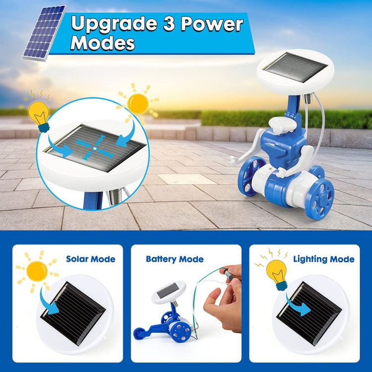 کیت آموزشی مدل رباتیک6in1 خورشیدی
