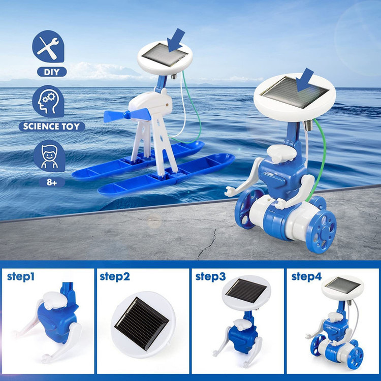 کیت آموزشی مدل رباتیک6in1 خورشیدی