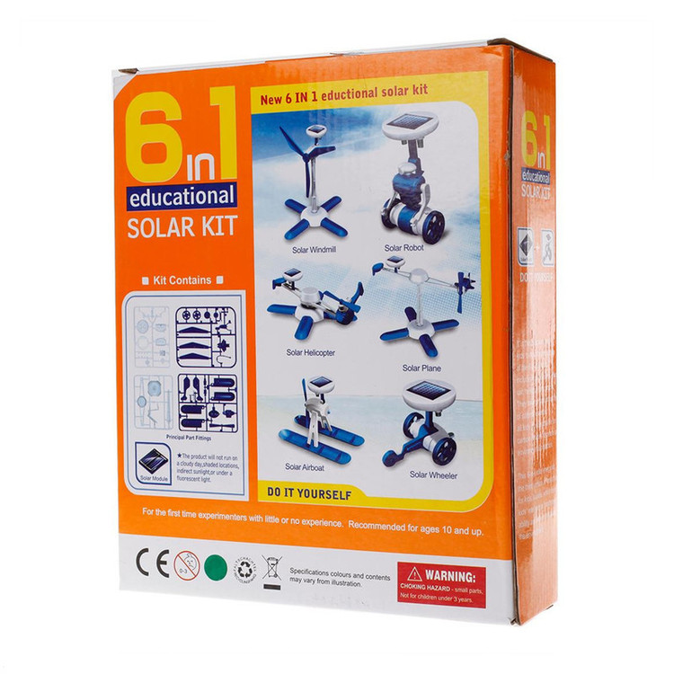کیت آموزشی مدل رباتیک6in1 خورشیدی