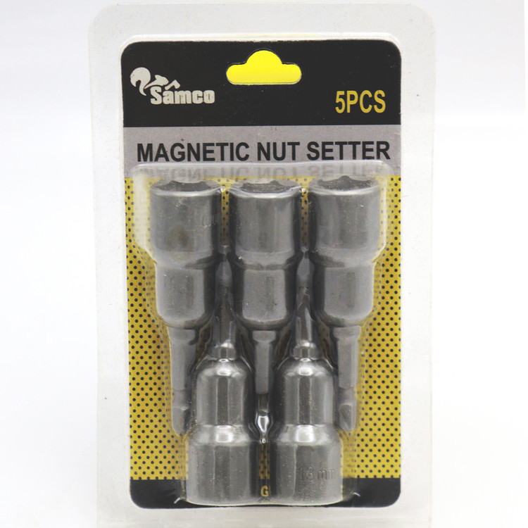بکس سر دریلی سامکو مدل YP-MAGNETIC-13MM مجموعه 5 عددی