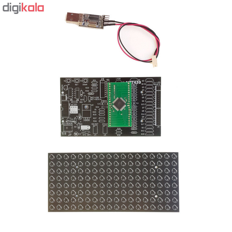 کیت آموزشی نوآوران الکترونیک طرح نویسنده روان LED مدل 420