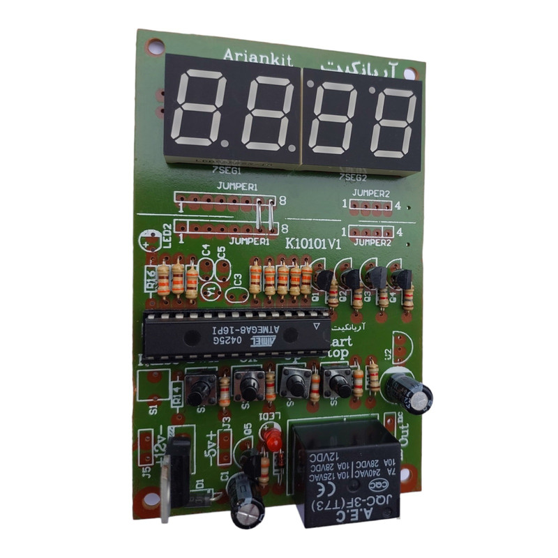 کیت آموزشی آریانکیت مدل تایمر دیجیتال 4 رقمی کد K10101