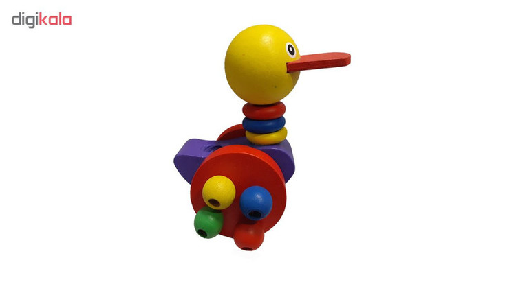 اسباب بازی راهبر چوبی مدل Duck
