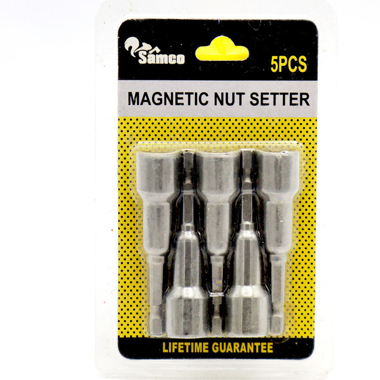 بکس سر دریلی سامکو مدل YP-MAGNETIC-3/8INCH مجموعه 5 عددی