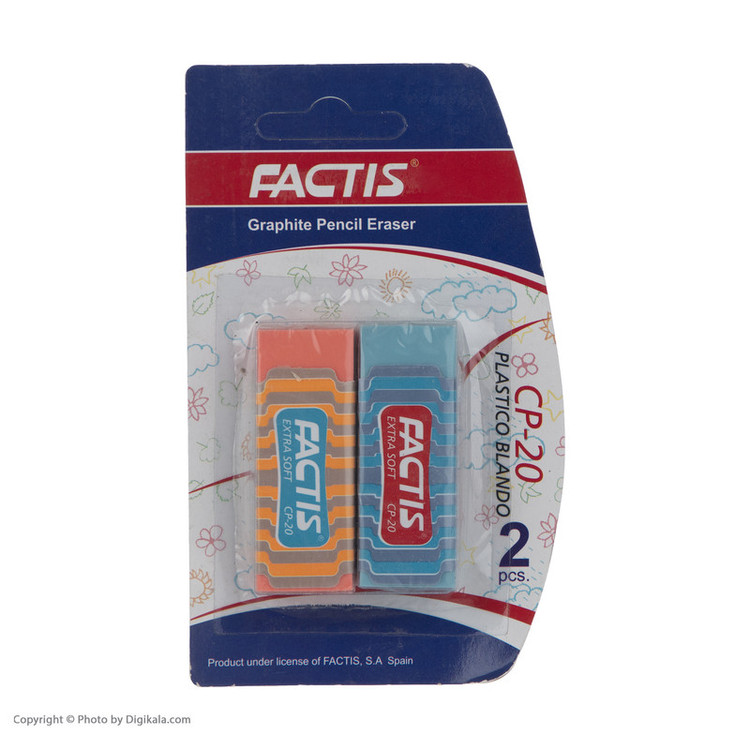 پاک کن فکتیس مدل CP 20 بسته 2 عددی