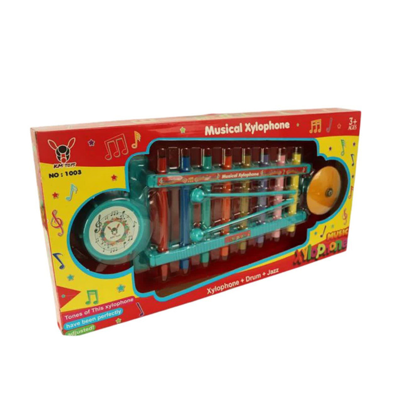 بازی آموزشی بلز ناب سل مدل ارگ موزیکال به همراه درام و جاز MUSICAL XYLOPHONE DRAME&JAAZ