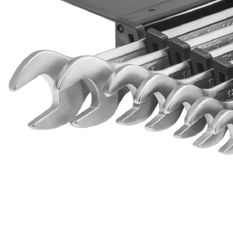 آچار یکسر تخت و یکسر رینگی رونیکس مدل RH-2157 مجموعه 8 عددی