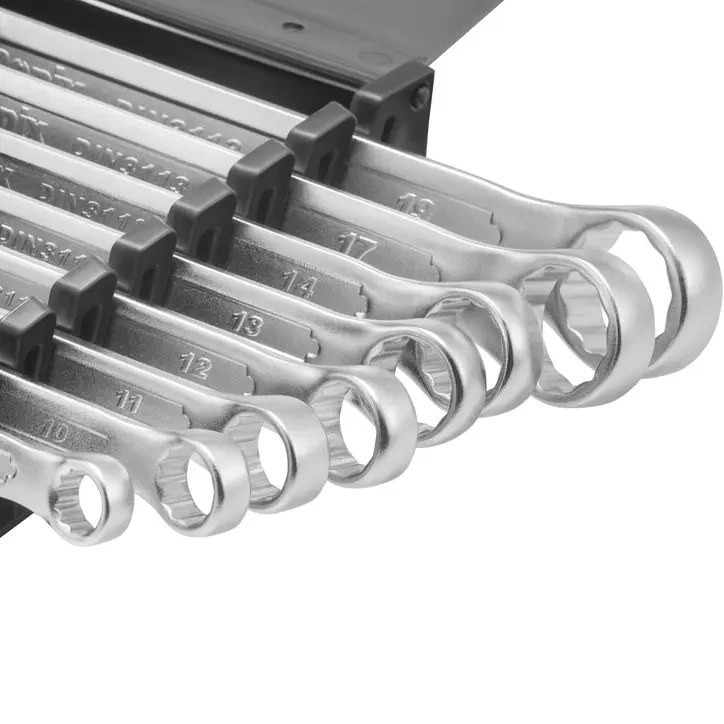 آچار یک سر تخت یک سر رینگ رونیکس مدل RH-2101 مجموعه 8 عددی
