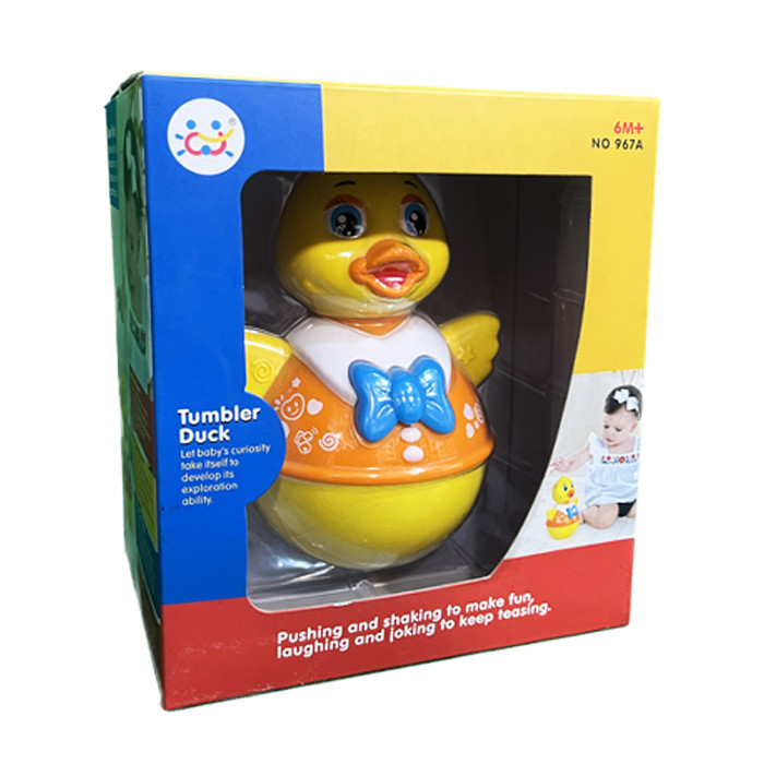 بازی آموزشی هولی تویز طرح جوجه اردک تعادلی مدل Tumbler Duck کد 967