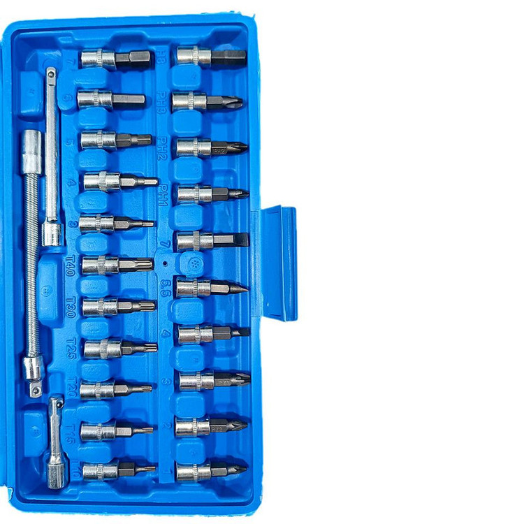 آچار بکس نیو تولز مدل 53pcs مجموعه 53 عددی