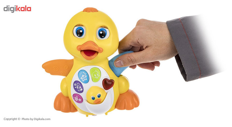 بازی آموزشی هولی تویز مدل EQ Flapping Yellow Duck