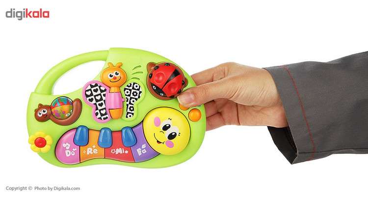 بازی آموزشی هولی تویز مدل Finger illuminating And Learning Piano