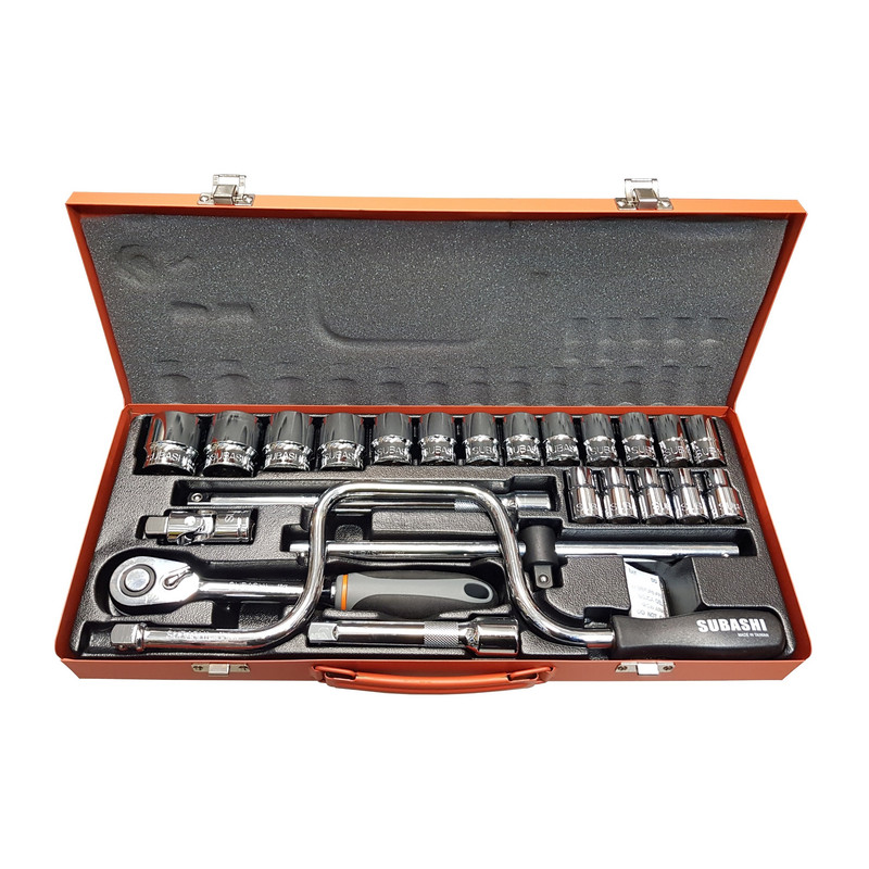 مجموعه 24 عددی آچار بکس سوباشی مدل TK720256