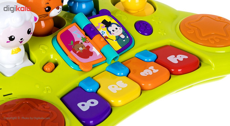 بازی آموزشی هولی تویز مدل Funny Animal Keyboard