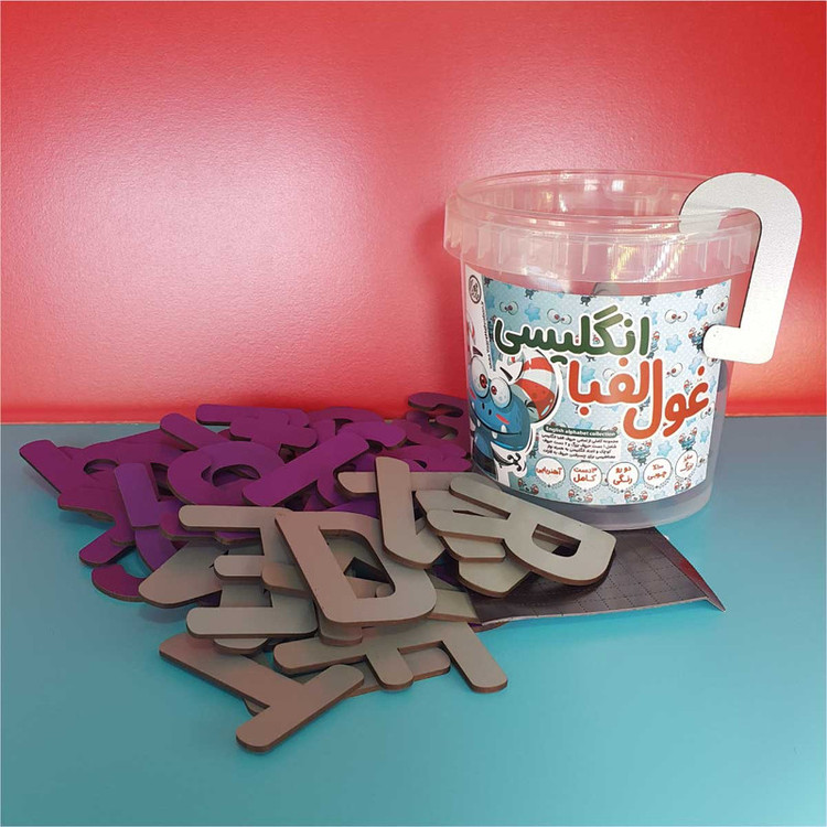 بازی آموزشی انگلیسی مدل غول الفبا