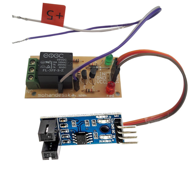 کیت آموزش الکترونیک مهندسیکا مدل شمارنده نوری مادون قرمز OPTO_Counter