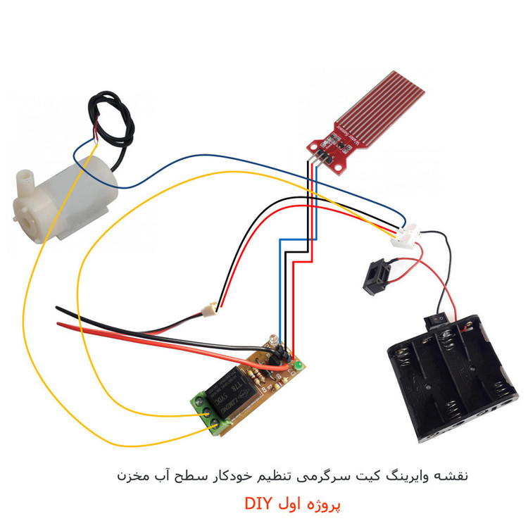کیت آموزشی مهندسیکا مدل DIY-5PRJ