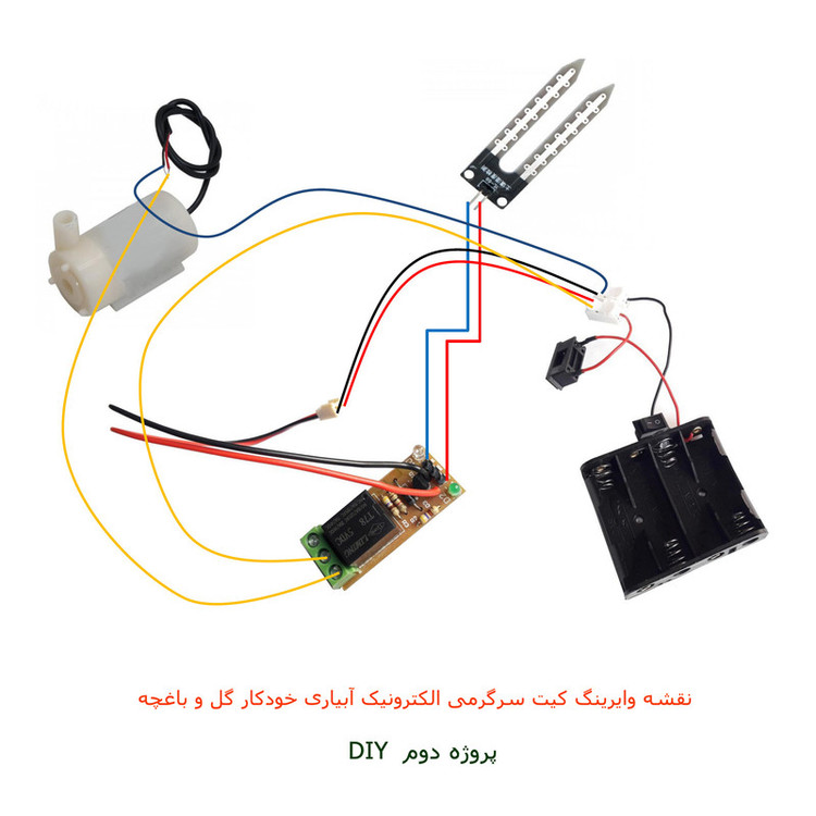 کیت آموزشی مهندسیکا مدل DIY-5PRJ