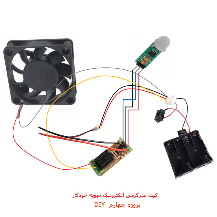 کیت آموزشی مهندسیکا مدل DIY-5PRJ