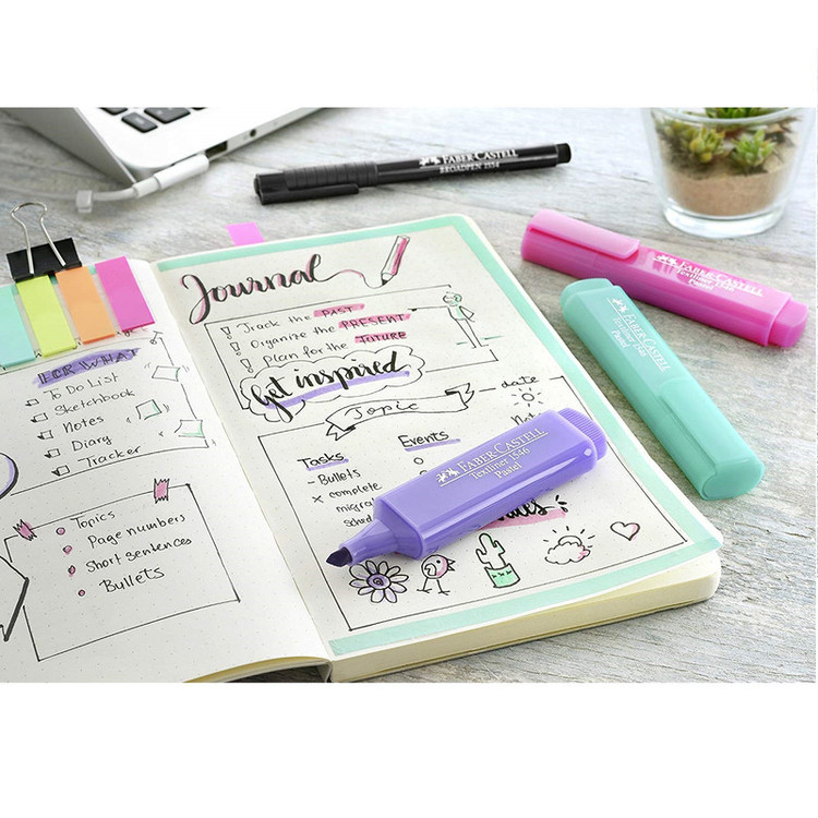 ماژیک علامت گذار فابر کاستل مدل pastel textliner