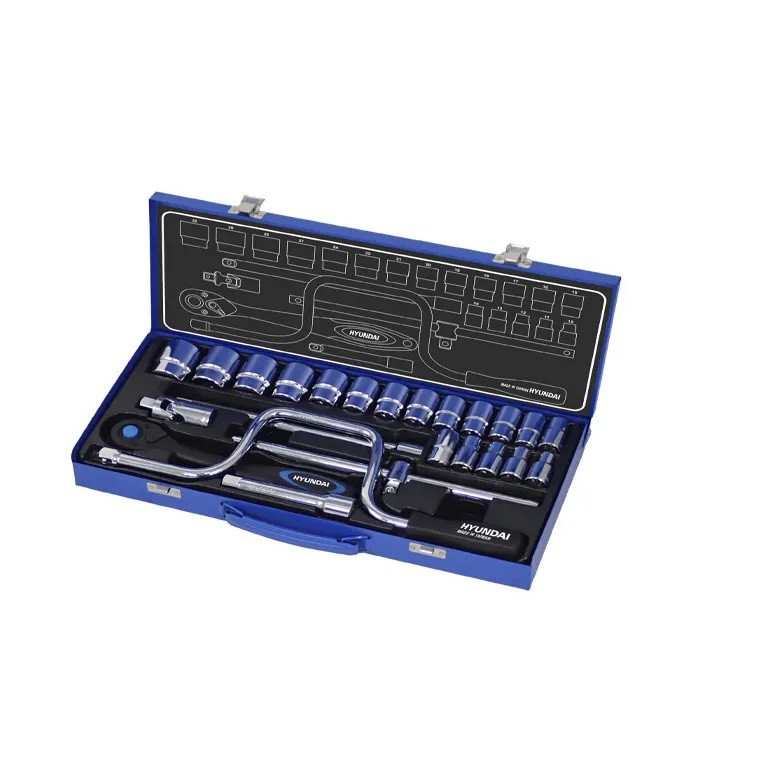 جعبه بکس هیوندای مدلHT-9124 مجموعه 24 عددی