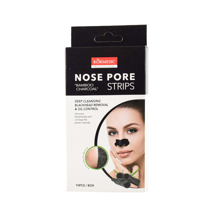 چسب پاک کننده بینی کورمسیک مدل Charcoal بسته 10 عددی