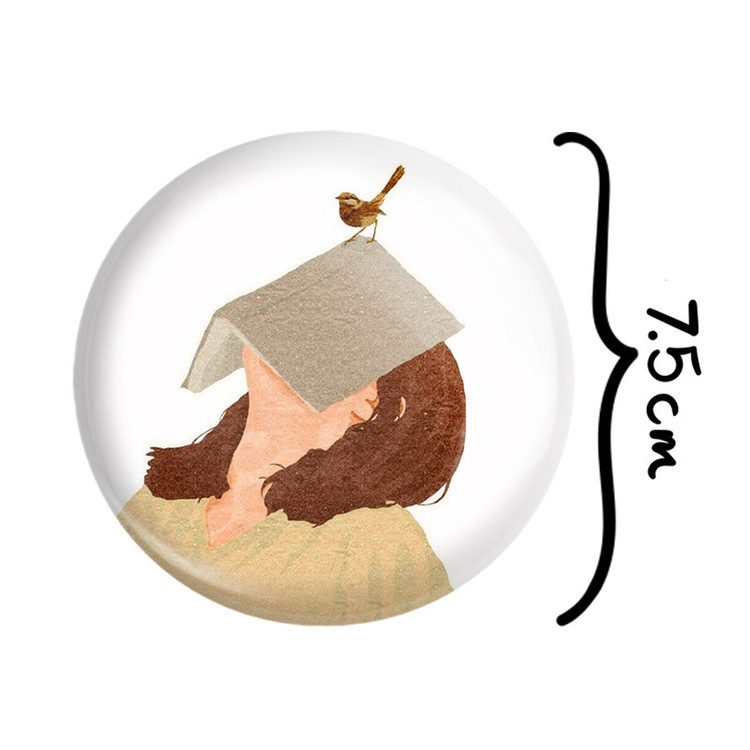 آینه جیبی خندالو طرح کتاب مدل تاشو کد 25861