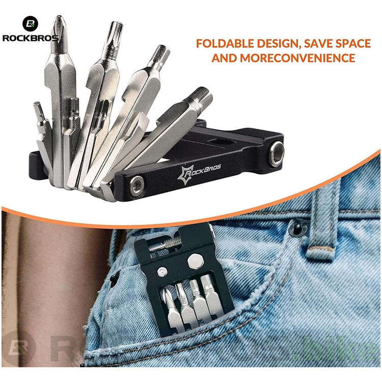 آچار همه کاره راک براس مدل MULTI TOOlS کد 2075 به همراه تایلیور و زنجیرکش