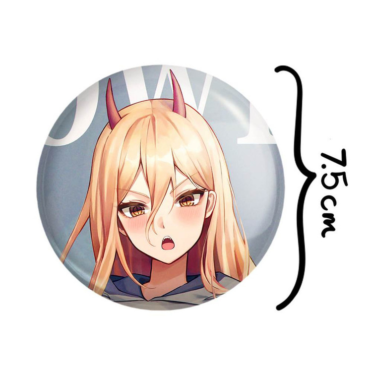 آینه جیبی خندالو مدل پاور انیمه مرد اره ای Chainsaw Man کد 22301