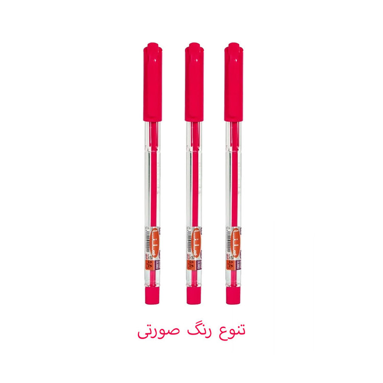 خودکار 0.7 میلی متری سلنا مدل رنگی به همراه غلط گیر بسته 4 عددی