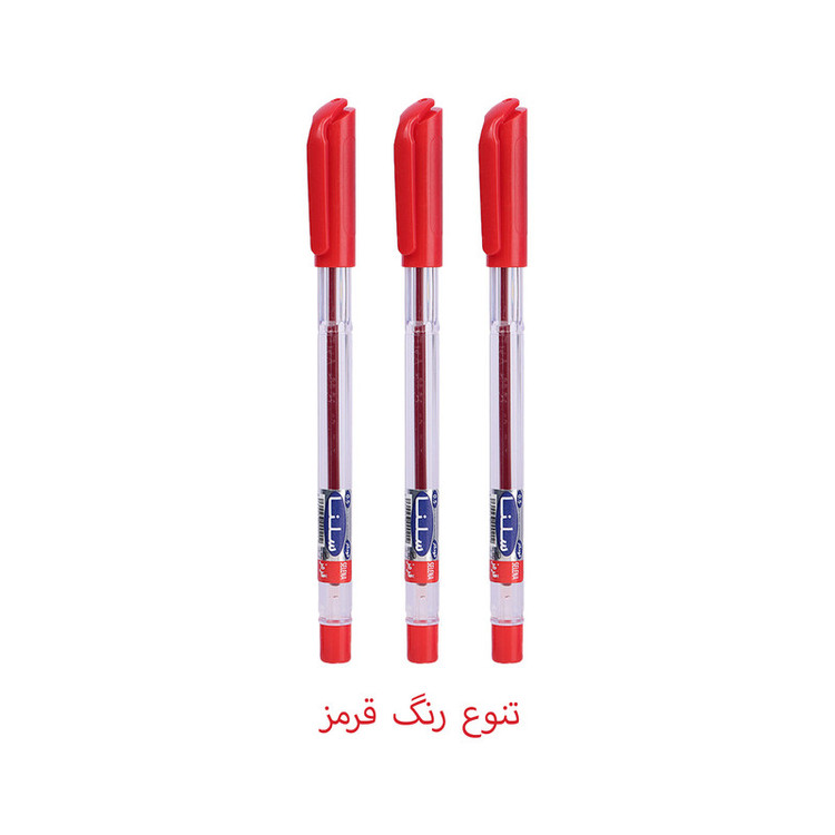 خودکار 0.7 میلی متری سلنا مدل رنگی به همراه غلط گیر بسته 4 عددی