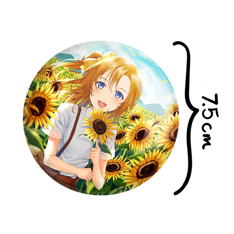آینه جیبی خندالو طرح هونوکا انیمه لاو لایو Love Live مدل تاشو کد 18280