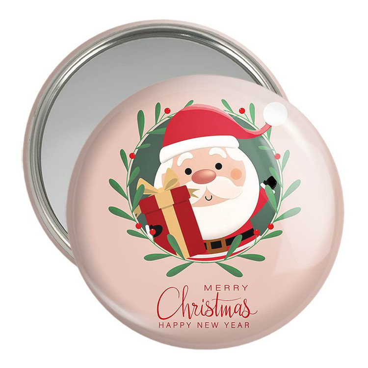 آینه جیبی خندالو مدل کریسمس Christmas کد 22180