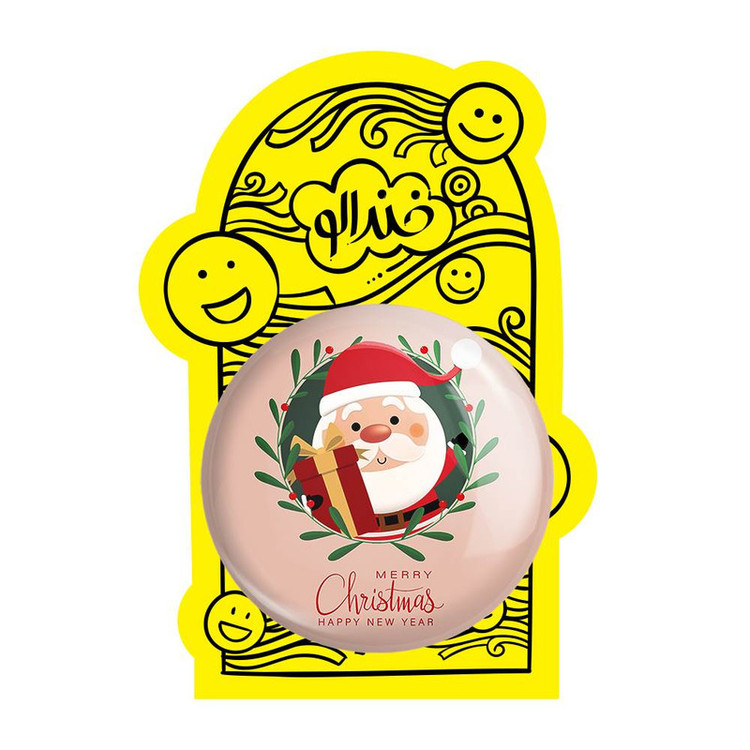 آینه جیبی خندالو مدل کریسمس Christmas کد 22180