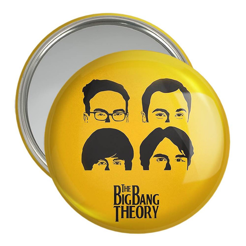 آینه جیبی خندالو مدل سریال تئوری بیگ بنگ The Big Bang Theory  کد 13305