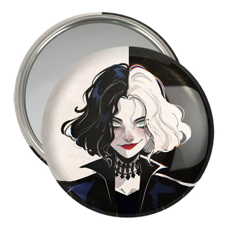 آینه جیبی خندالو مدل کروئلا Cruella کد 10745