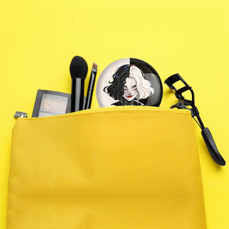آینه جیبی خندالو مدل کروئلا Cruella کد 10745