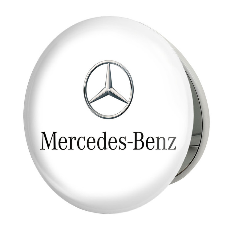 آینه جیبی خندالو طرح مرسدس بنز Mercedes Benz مدل تاشو کد 23510
