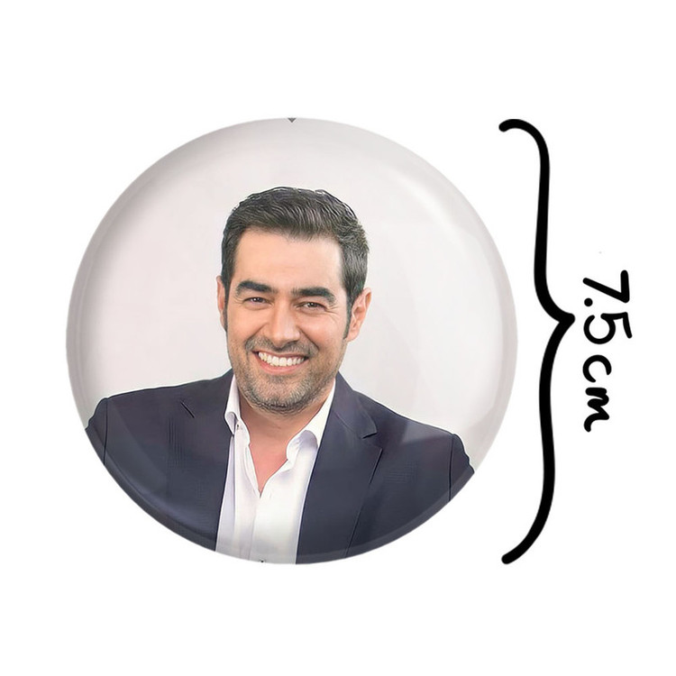 آینه جیبی خندالو مدل شهاب حسینی کد 10396