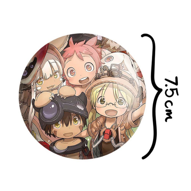 آینه جیبی خندالو مدل ساخته شده در پزتگاه انیمه ساخته شده در پرتگاه Made in Abyss کد 22124