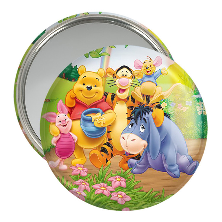 آینه جیبی خندالو مدل خرس پو Winnie The Pooh کد 1593