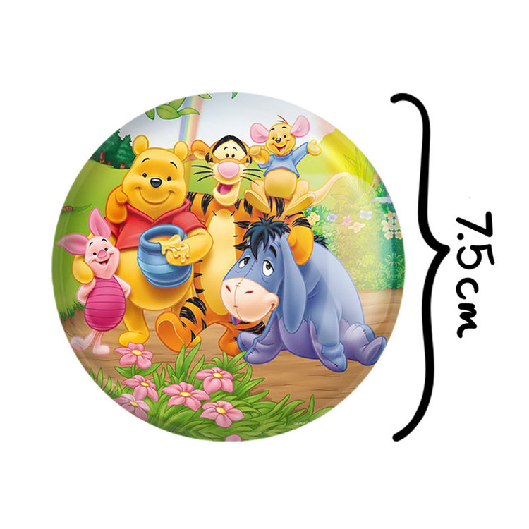 آینه جیبی خندالو مدل خرس پو Winnie The Pooh کد 1593