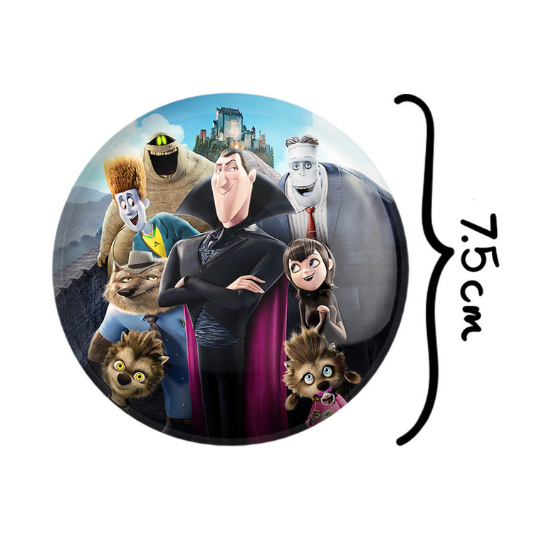 آینه جیبی خندالو طرح هتل ترانسیلوانیا Hotel Transylvania مدل تاشو کد 3740