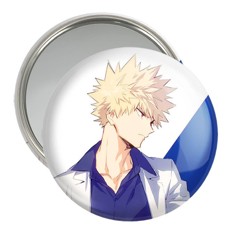 آینه جیبی خندالو مدل کاتسوکی باکوگو انیمه آکادمی قهرمان من My Hero Academia کد 10078