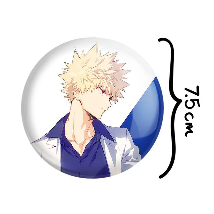 آینه جیبی خندالو مدل کاتسوکی باکوگو انیمه آکادمی قهرمان من My Hero Academia کد 10078