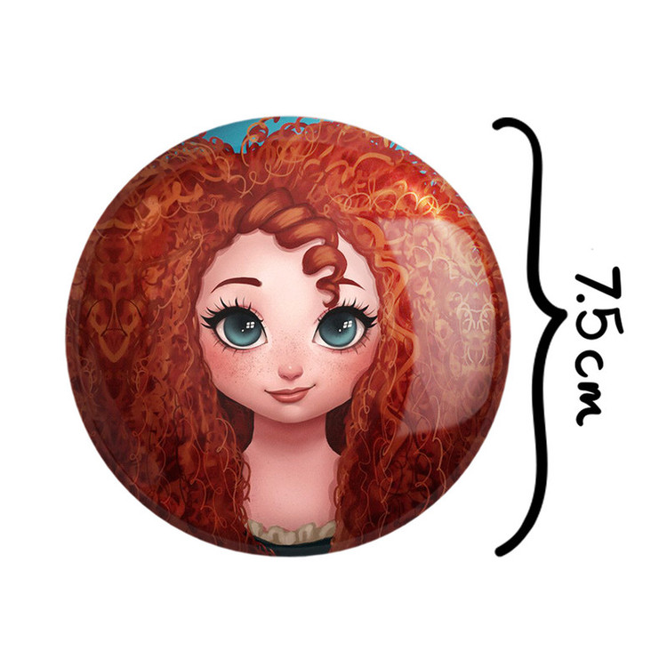 آینه جیبی خندالو مدل انیمیشن دلیر Brave کد 1681
